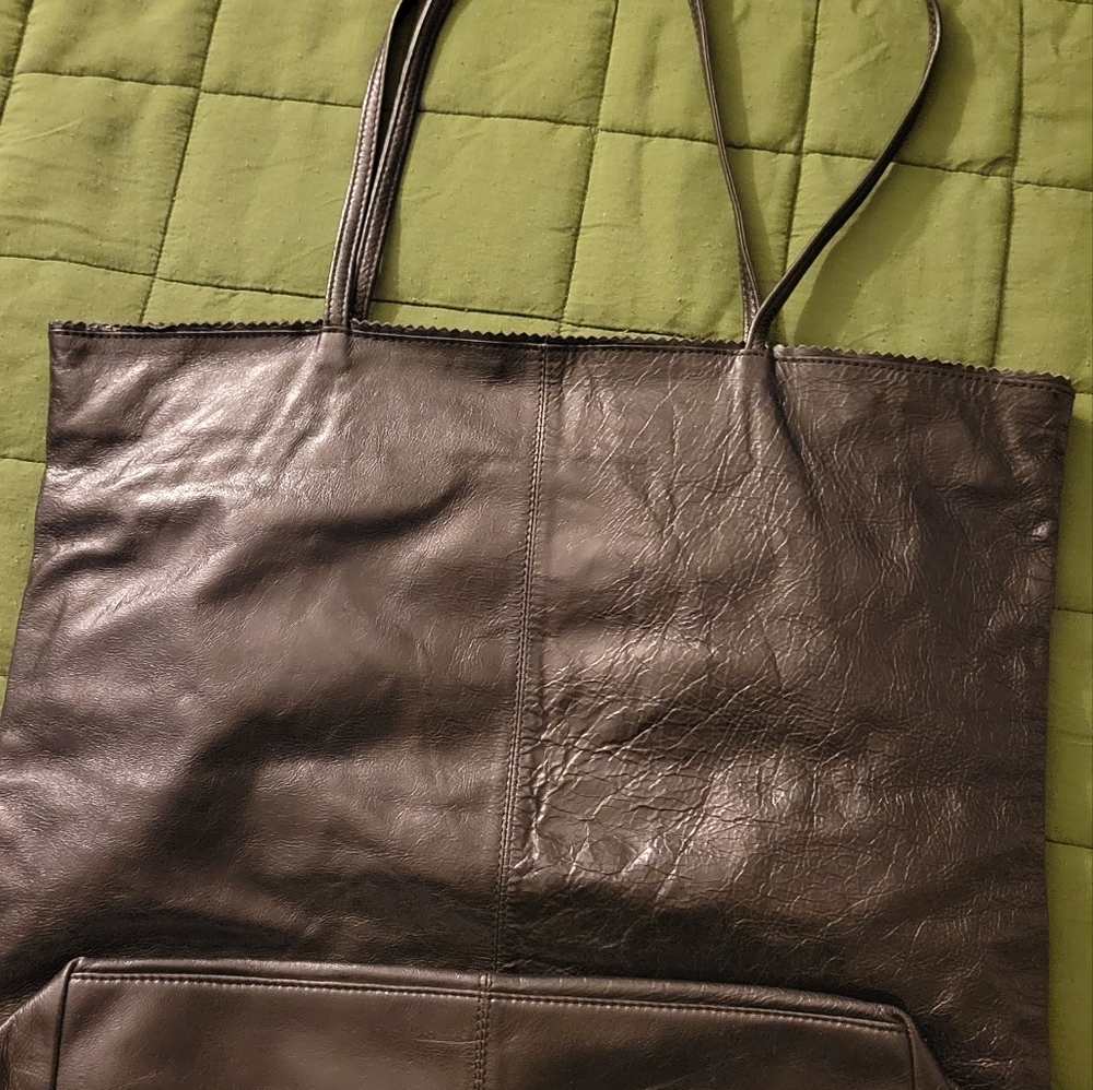 Soft black purse
